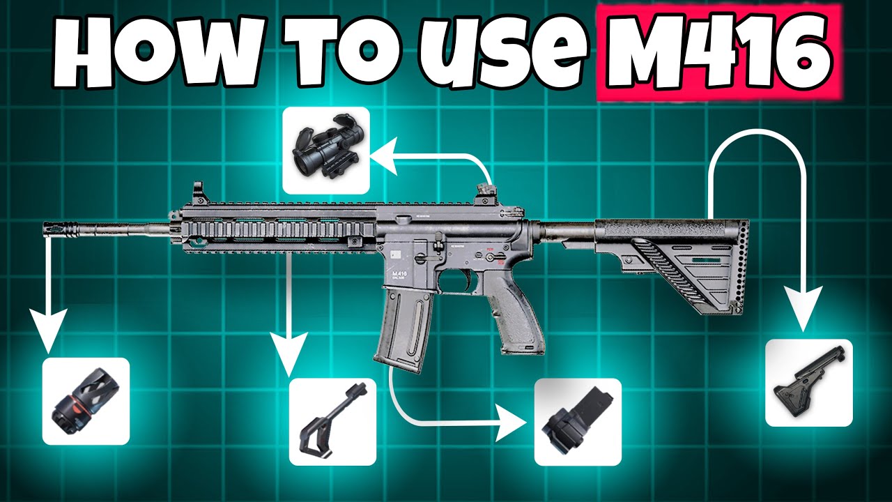 5 распространённых ошибок M416 в PUBG Mobile: отдача, модули и чувствительность. Советы профессионалов.