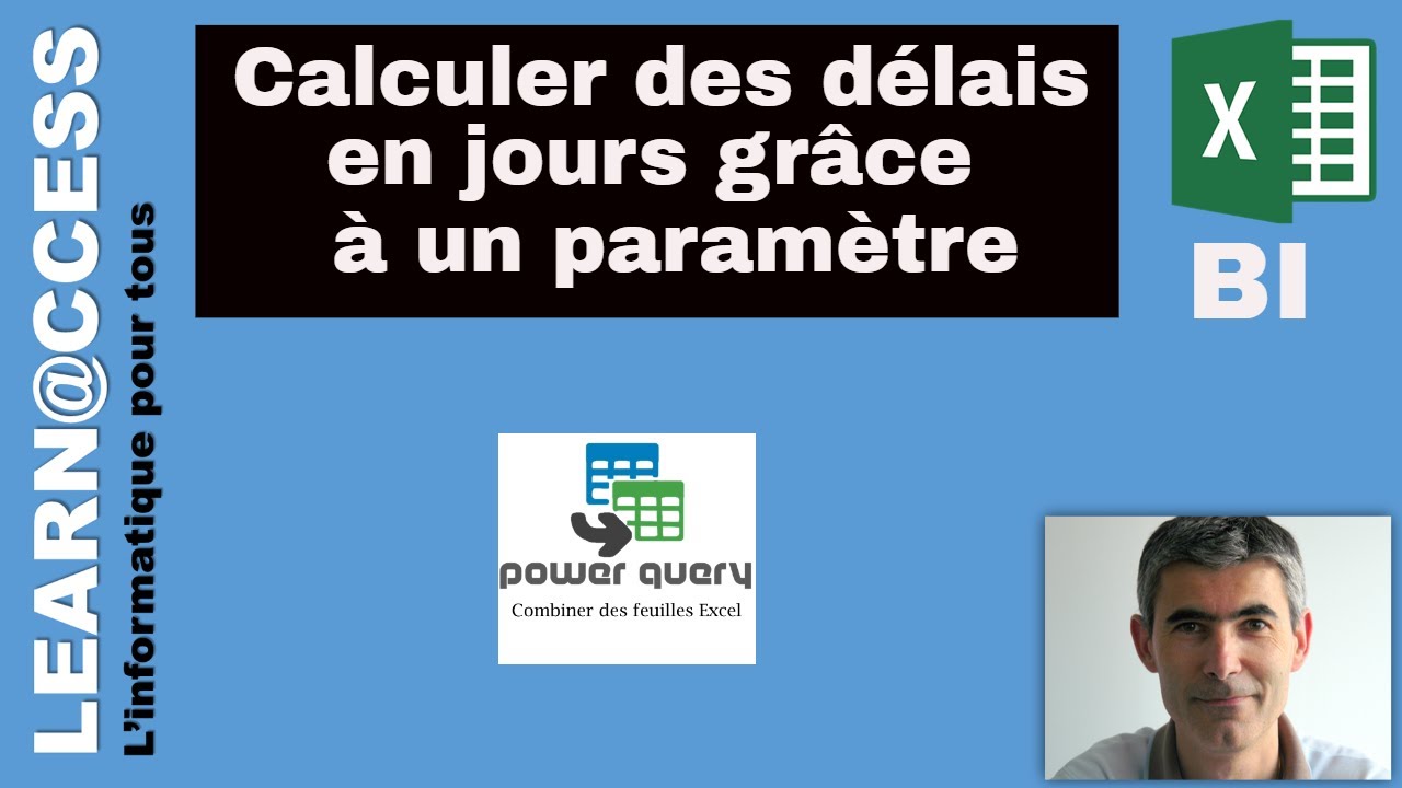 Power Query, - Comment extraire des délais en jours grâce à un paramètre d'une requête Power Query ?