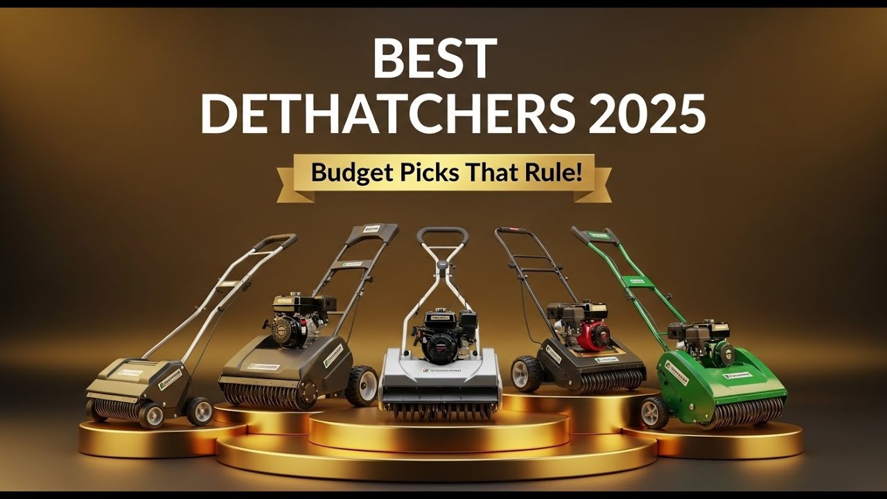 (SHOCKINGLY CHPEAP) 5 Lawn Dethatchers to Buy in 2025 