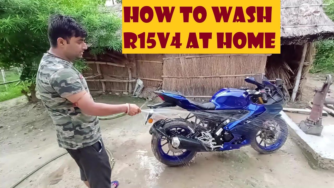 how to wash r15 v4 at home #irregularridervlogs