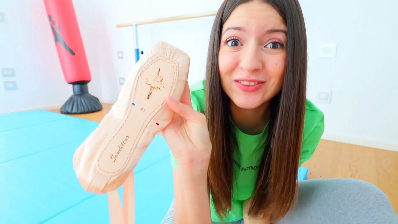 PROVIAMO LE SCARPE DI DANZA DA BALLERINA!