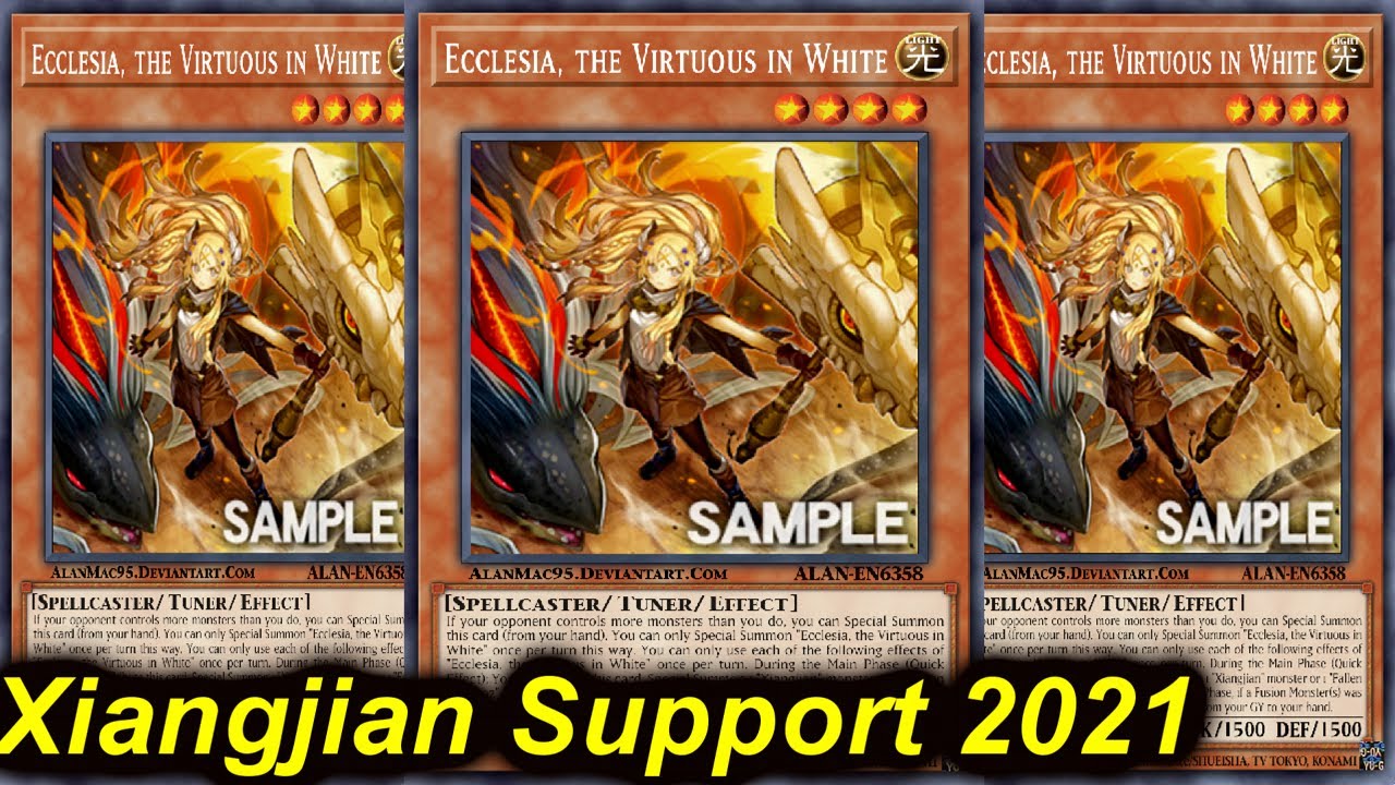 【YGOPRO】XIANGJIAN NEW SUPPORT DECK 2021 - SWORDSOUL 2021