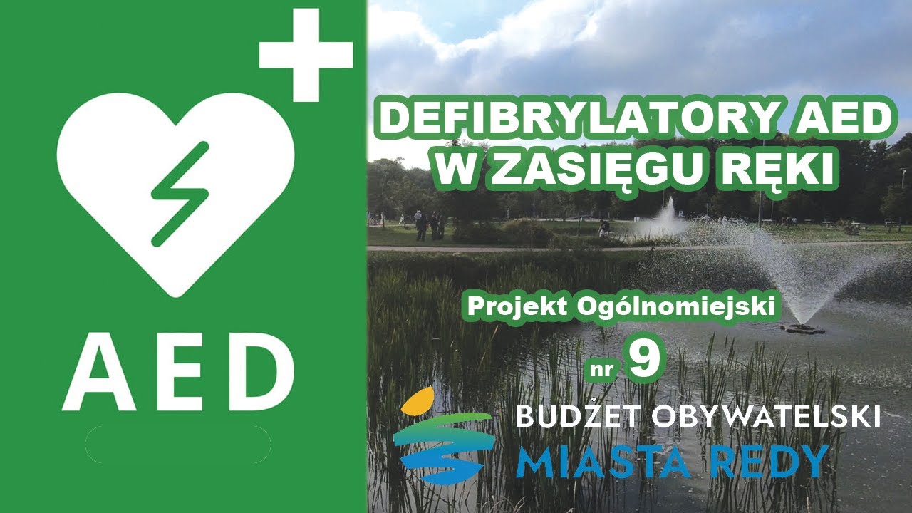 AED w Zasięgu Ręki (projekt nr 9)  Reda Budżet Obywatelski 2026