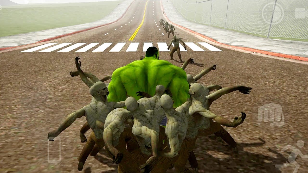 #video The Hulk vs zombies !!Fight || Indian bike driving 3d game
