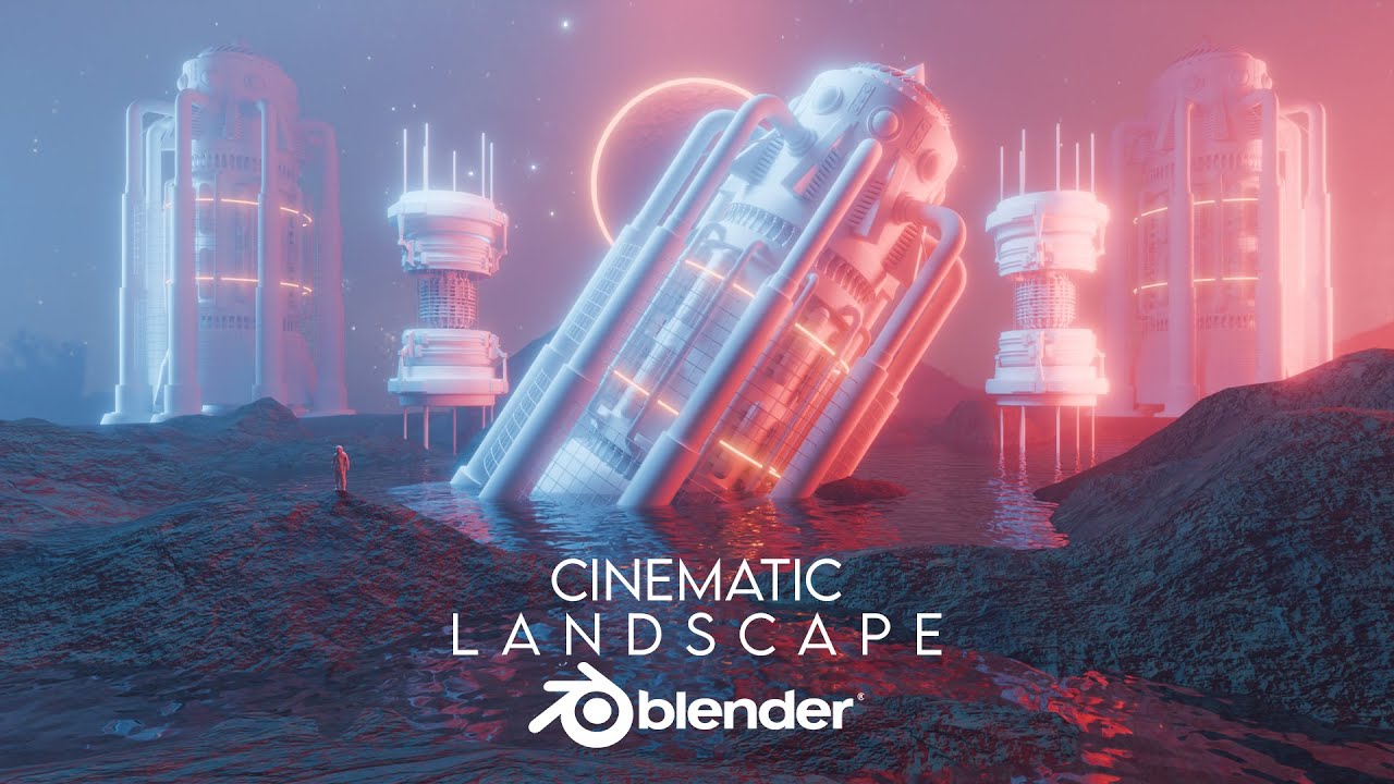 How to make a landscape in Blender | Blender tutorial for beginners