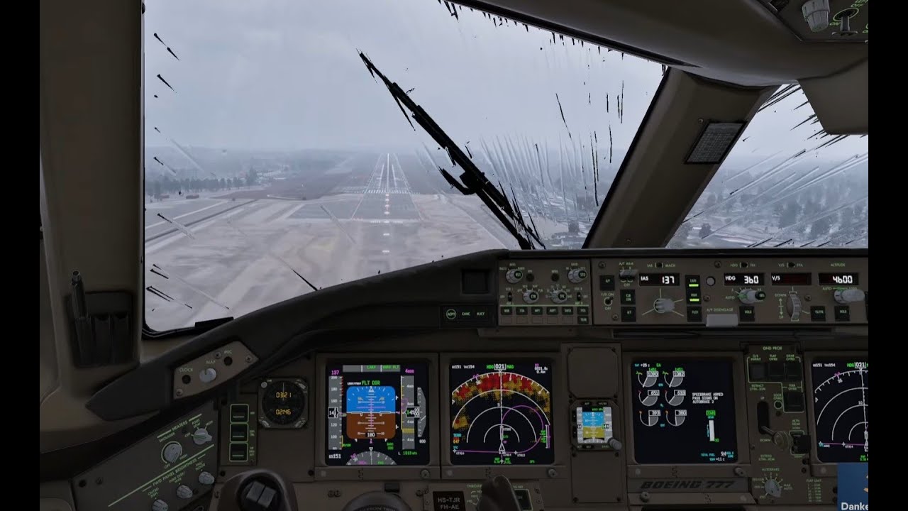 X-Plane 12 / Flight Factor 777-200ER // Bangkok - RNAV Approach into Kathmandu, FULL FLIGHT