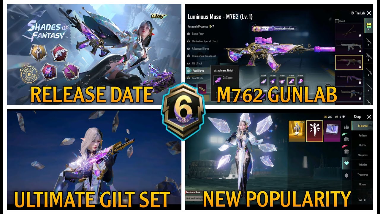 Next Ultimate Set | M762 Upgrade Skin | New Popularity | Ultimate Glider Skin | Royale Pass A7