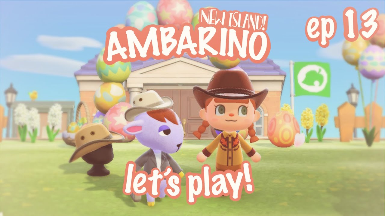 YOU get a COWBOY HAT and YOU get a COWBOY HAT! 🏜 NEW ISLAND EP 13 | Animal Crossing New Horizons