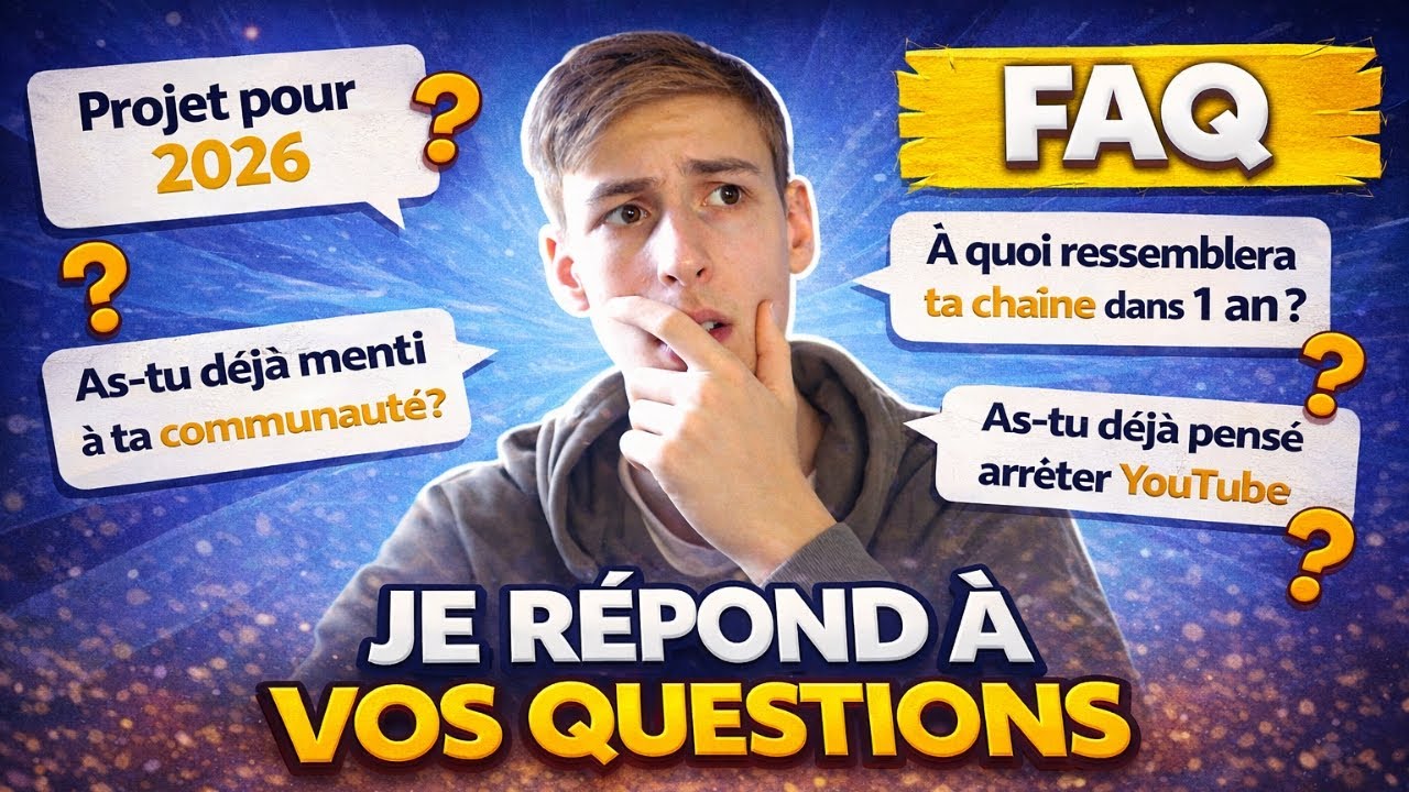 Je réponds à vos questions (FAQ)