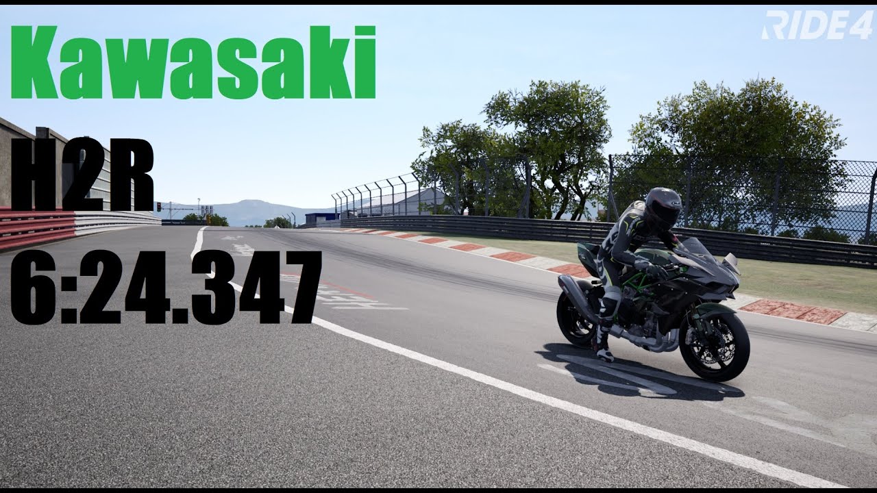 Ride 4 - Kawasaki H2R Nordschleife 6:24.347