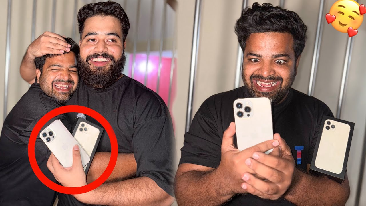 SURPRISED GIFT IPHONE TO MY FRIEND | GONE WRONG 😂 | SYED FAHAD 