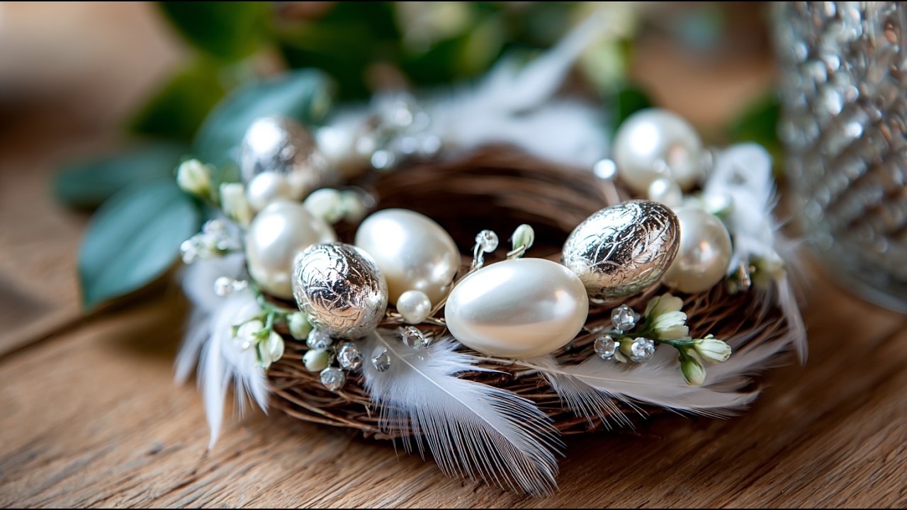 60 Ideas of Luxurious Elegant Easter Decoration for Glamorous Spring Home Styling