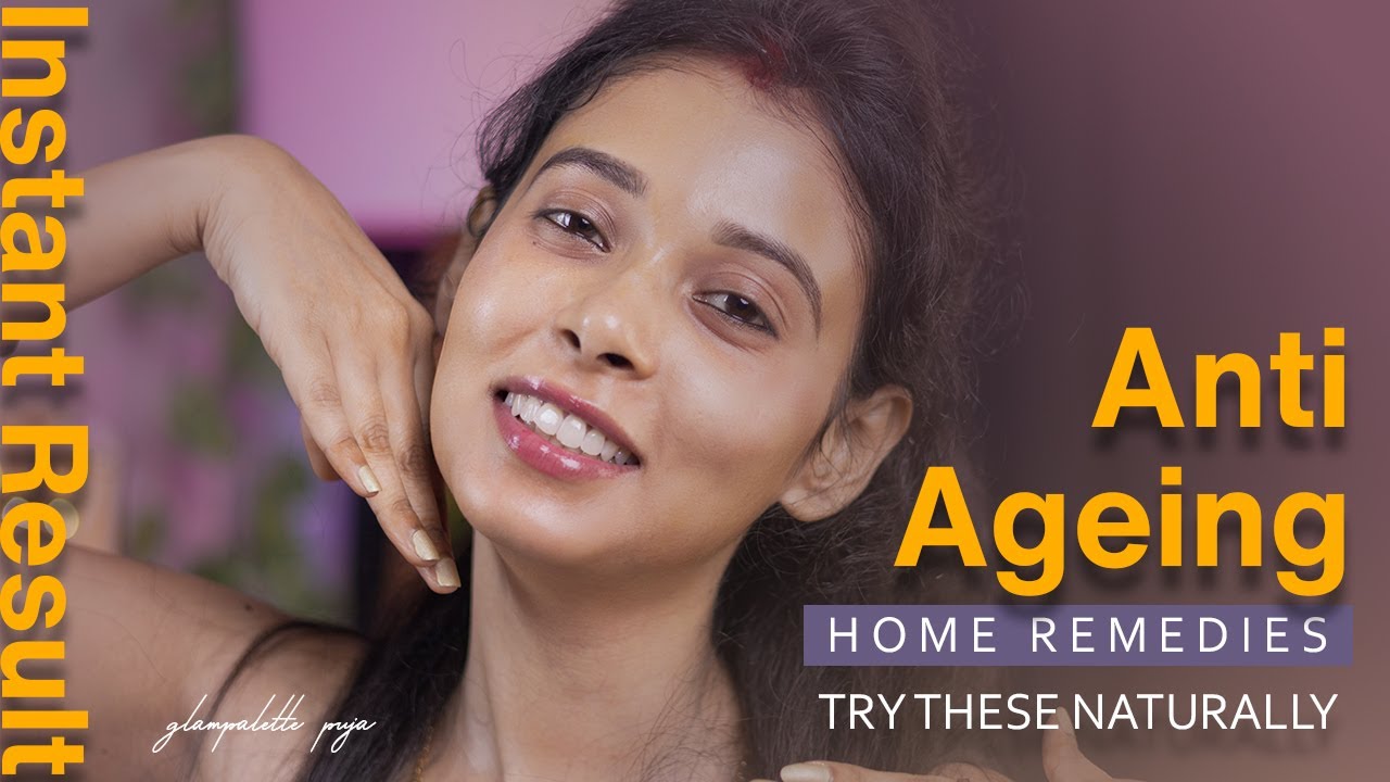 Get YOUNGER Looking Skin FAST with These Anti-Aging Home Remedies!