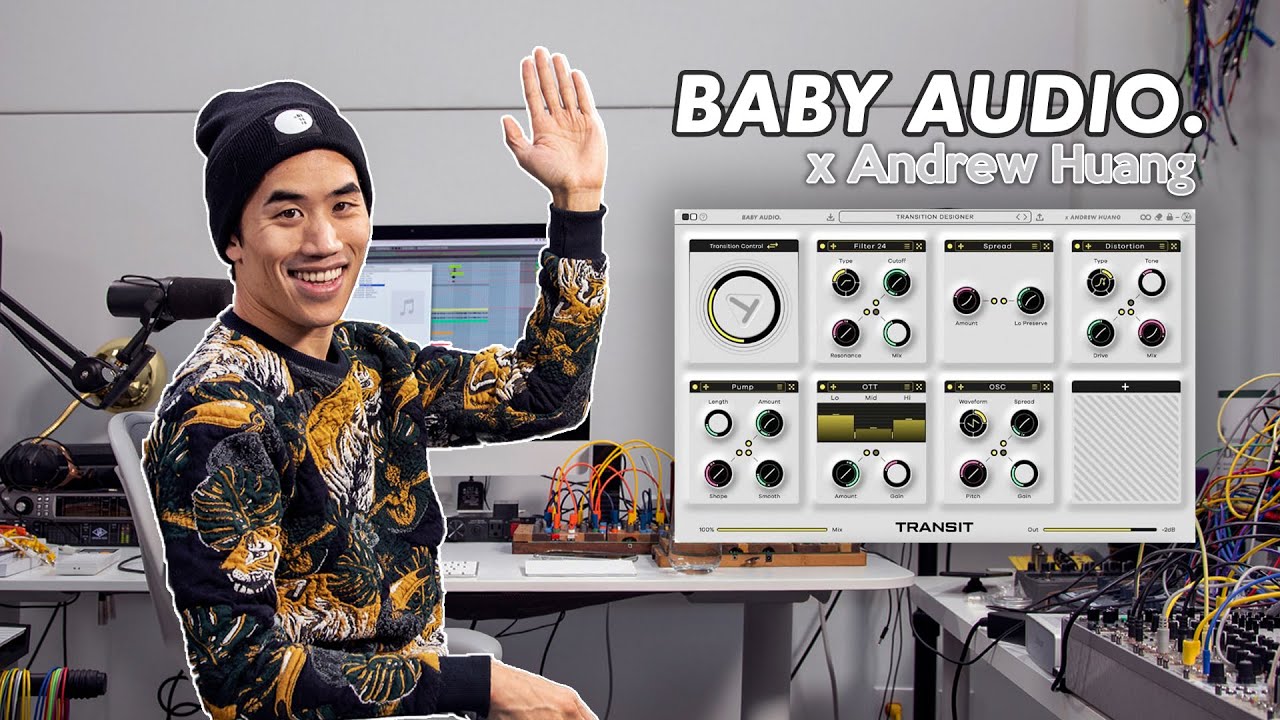 Andrew Huang la ROMPIO con este PLUGIN (TRANSIT de Baby Audio)