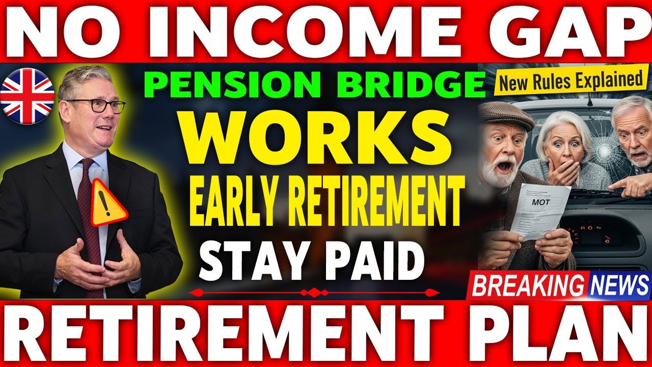 💥 Proven Pension Bridge Plan | Early Retirement to State Pension | Financial Freedom at 55