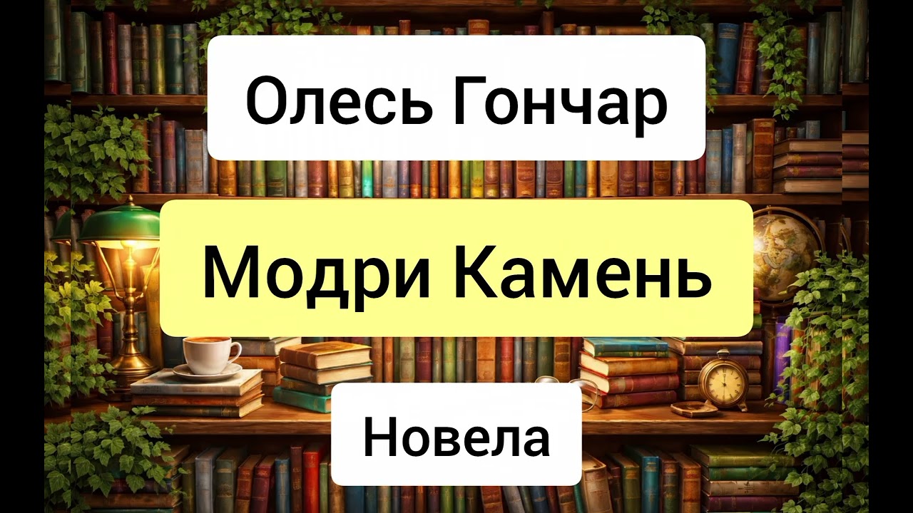Модри Камень - Олесь Гончар - новела - аудіокниги українською