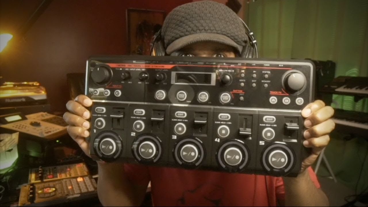 My Boss RC 505 Setup