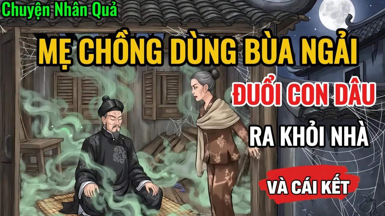 Chuyện Nhân Quả, Mẹ Chồng Dùng Bùa Ngải Chia Rẽ Con Trai và Con Dâu - Nhận Ngay Quả Báo Kinh Hoàng!