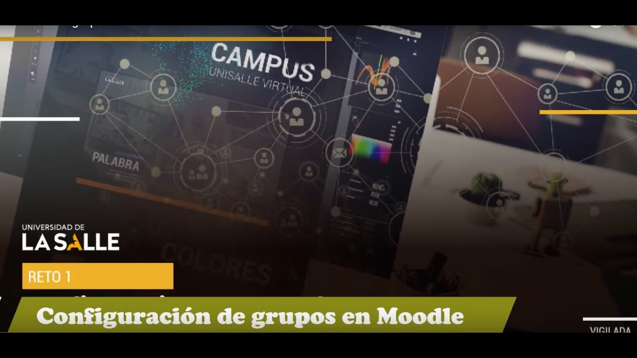 Configuración grupos (nueva versión Unisallevirtual)