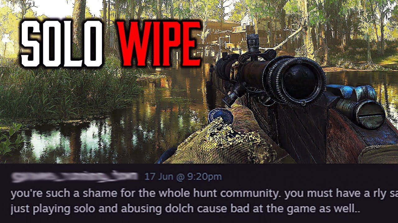 Solo Wiping A Salty TryHard - Hunt: Showdown