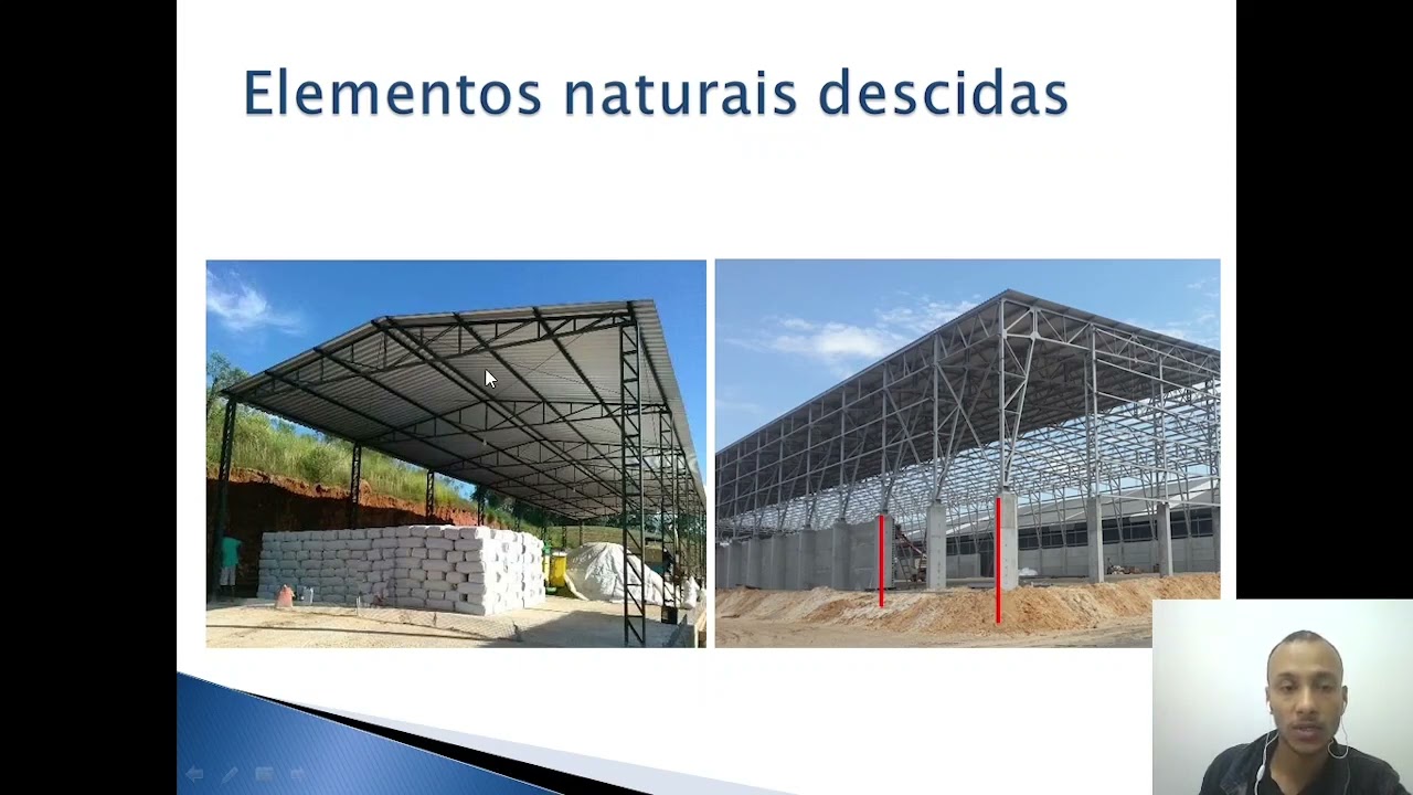 22 Elementos naturais de descida SPDA