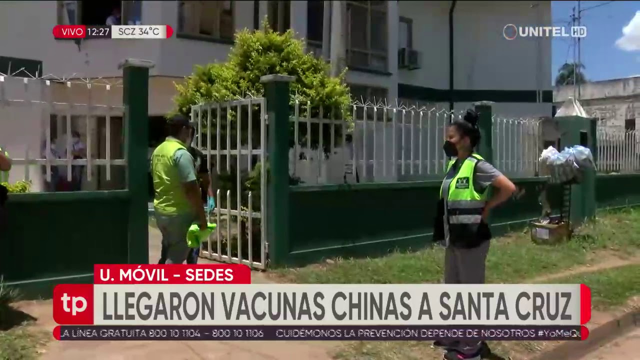 Llegan vacunas chinas a Bolivia para la lucha contra el Covid