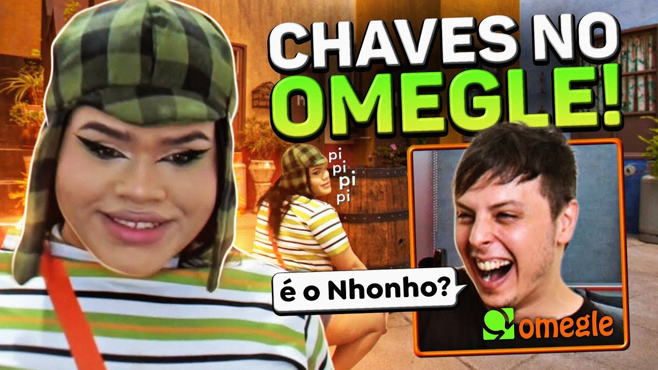 CHAVES no Omegle 😂 NINGUÉM TEVE PACIÊNCIA COMIGO!
