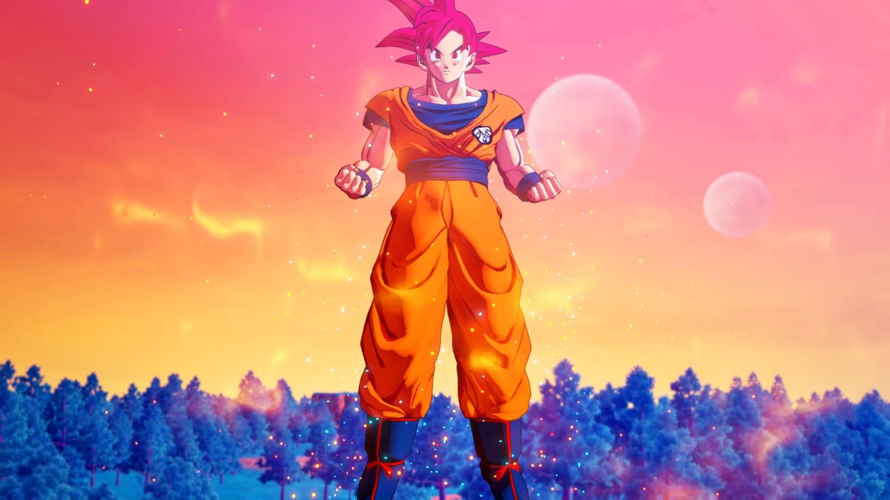 غوكو يتحول إلى إله السوبر ساياجين ويتحدى بيروس ساما لعبة دراغون بول زي | Dragon Ball Z Kakarot