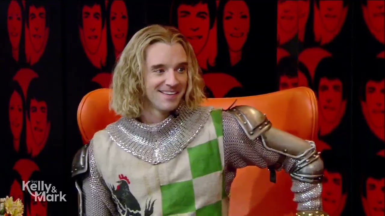 Michael Urie on Live with Kelly and Mark - Spamalot The Musical
