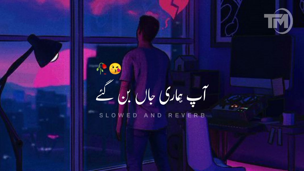 Ap Hamari Jaan Ban Gaye (Lyrics) Slowed and Reverb || Khuda Hafiz Song