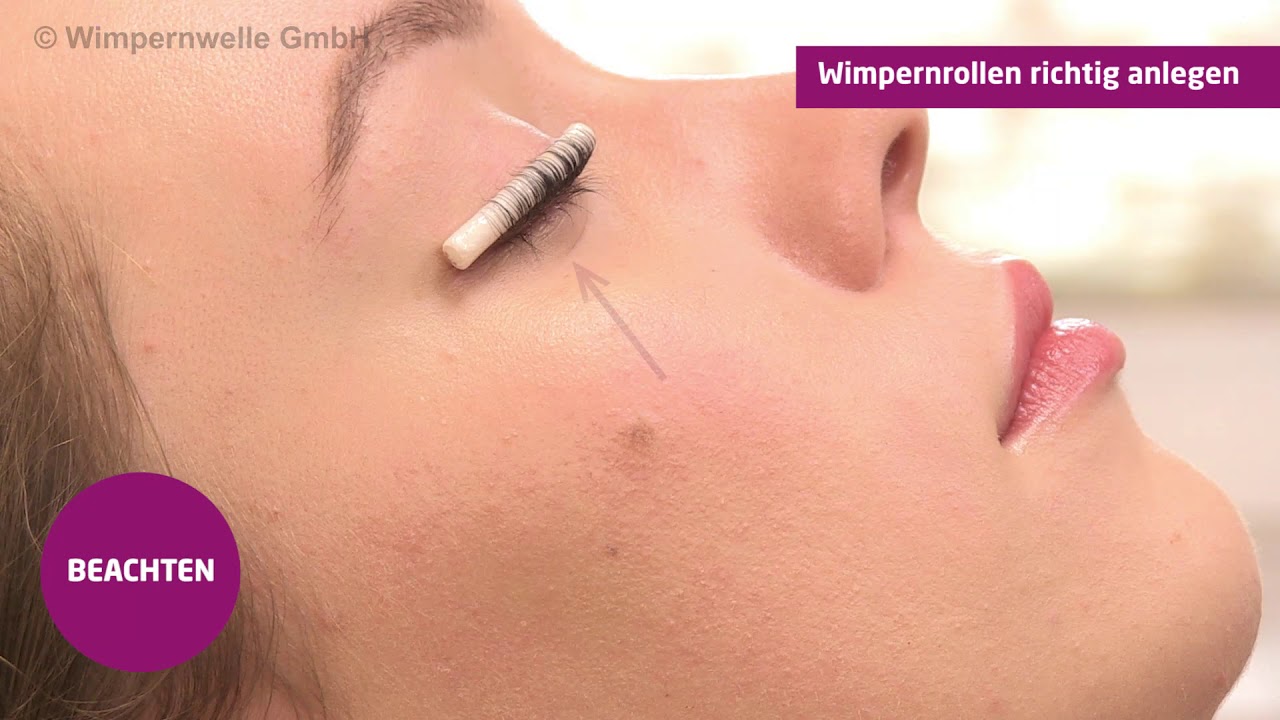 KRINGEL oder eingerollte Wimpern beim Wimpernwelle Lifting??? TYPISCH ANF&Auml;NGERFEHLER!