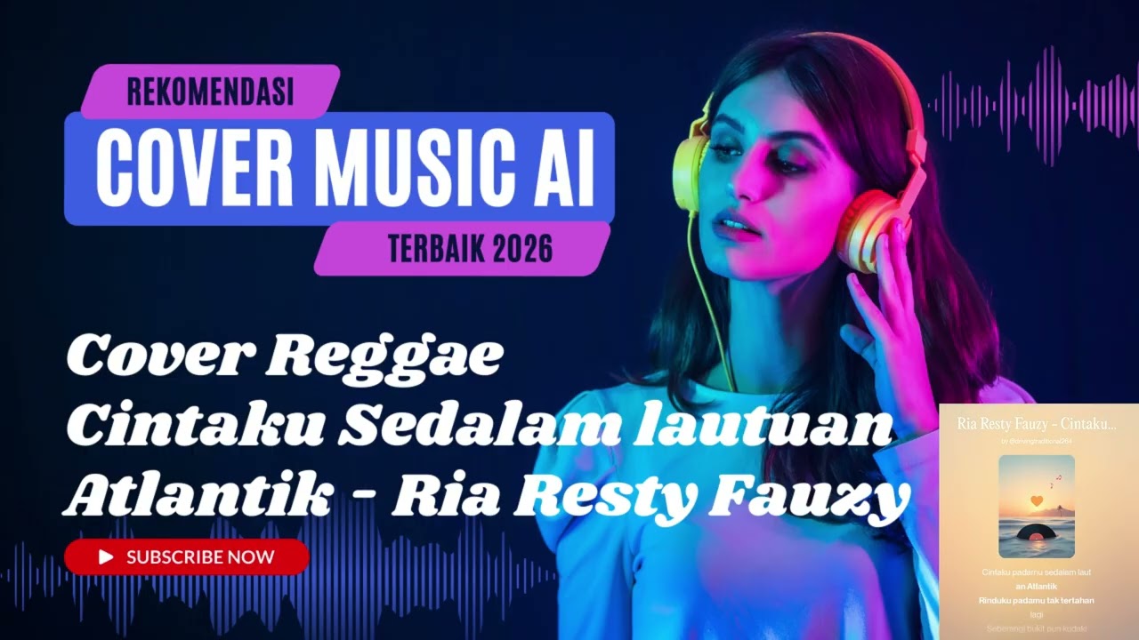 Cintaku Sedalam Lautan Atlantik – Ria Resty Fauzy | Reggae Version (Dangdut Lawas Cover) 🎵