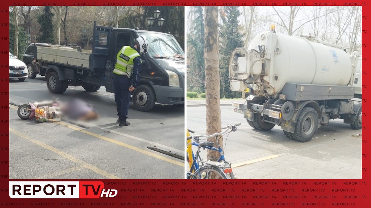 Tiranë/ Po lëvizte me motor elektrik, autoboti i UKT-së përplas qytetaren për vdekje