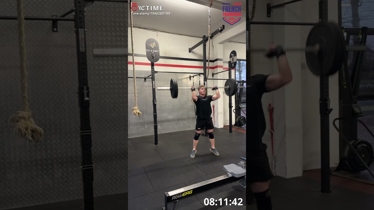 Qualif French thdwn 26 wod 1 Team RX