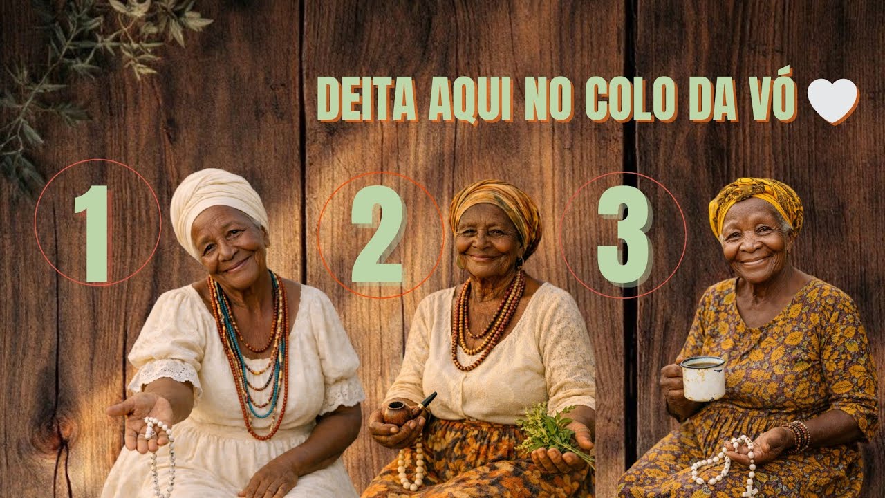 Escolha uma Vovó e receba o colo que sua alma precisa 🤍