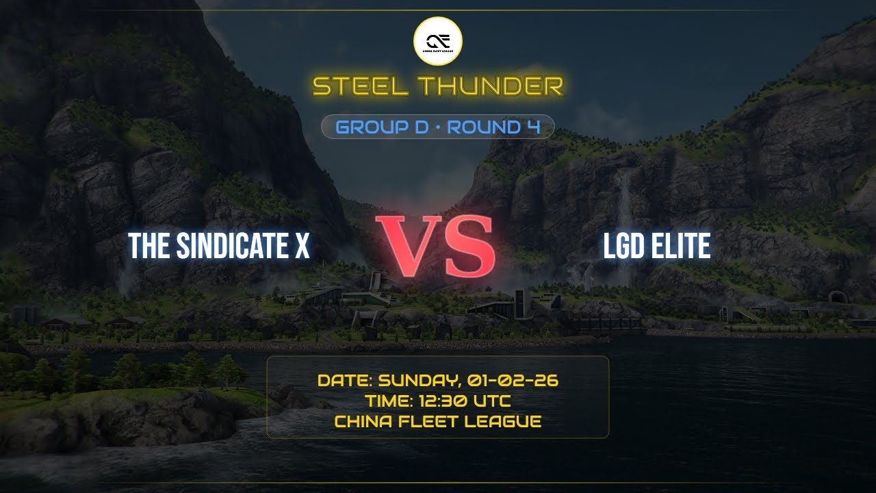 STEEL THUNDER || R4 || THE SINDICATE X VS LGD ELITE