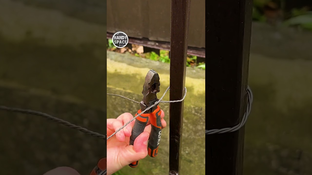 Useful Life Hack with Pliers and Wire! 