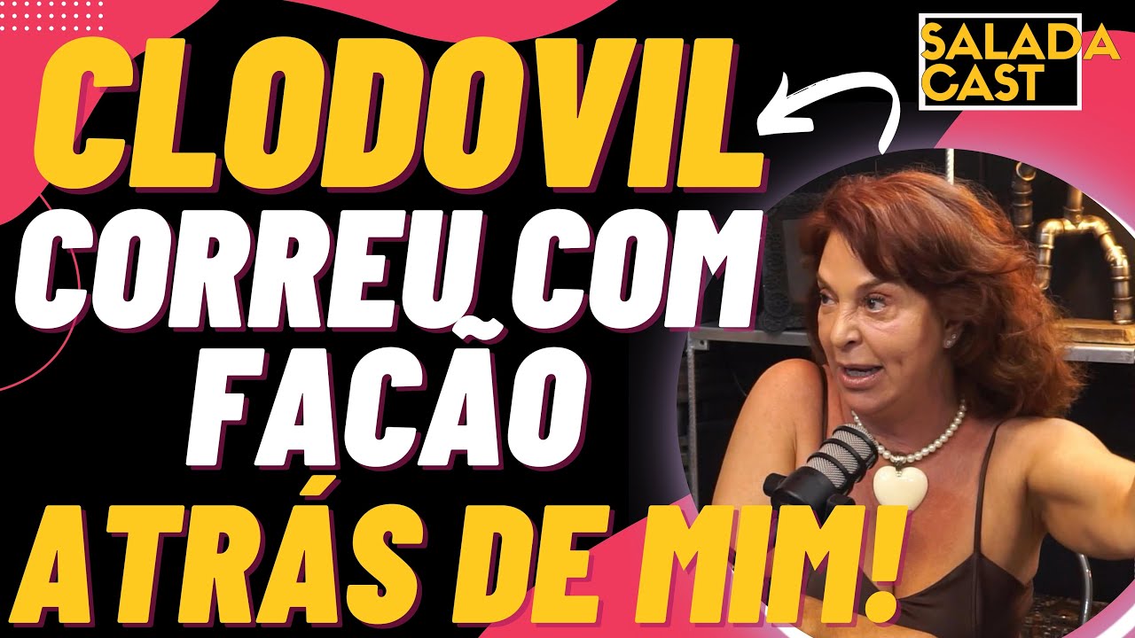 CLODOVIL CORREU ATRAS DE MIM! - VIDA VLATT ✂️ SALADACAST  #podcast  #cortespodcast #podcastbrasil