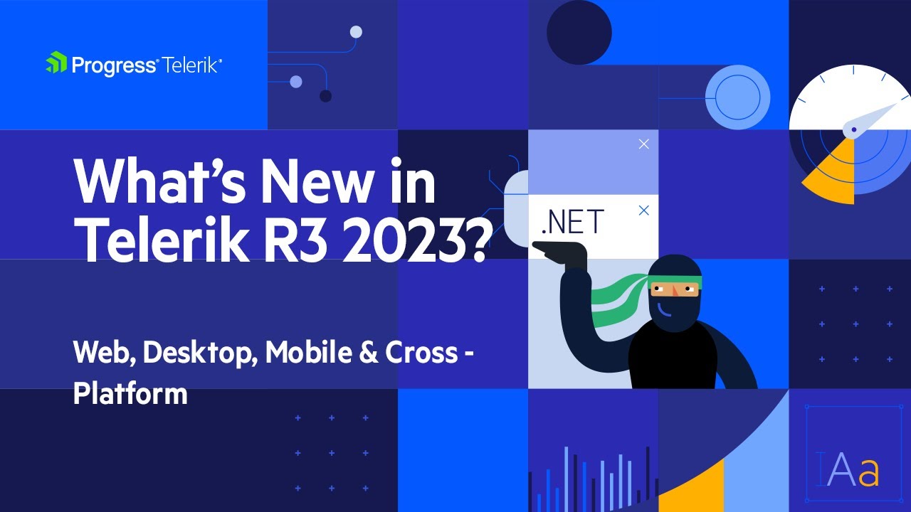 What's New in Telerik R3 2023? | .NET 8, Blazor, .NET MAUI, ASP.NET Core, WinUI
