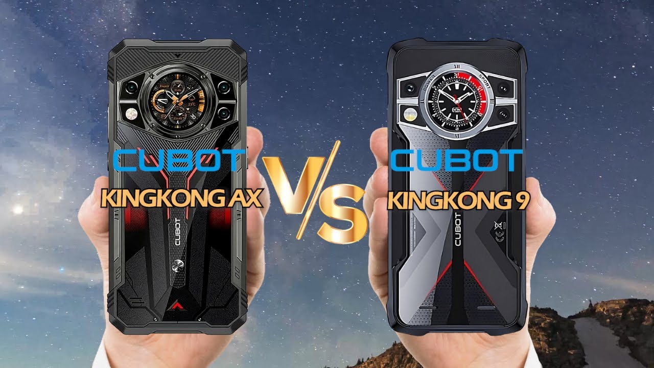 CUBOT Kingkong AX VS CUBOT Kingkong 9