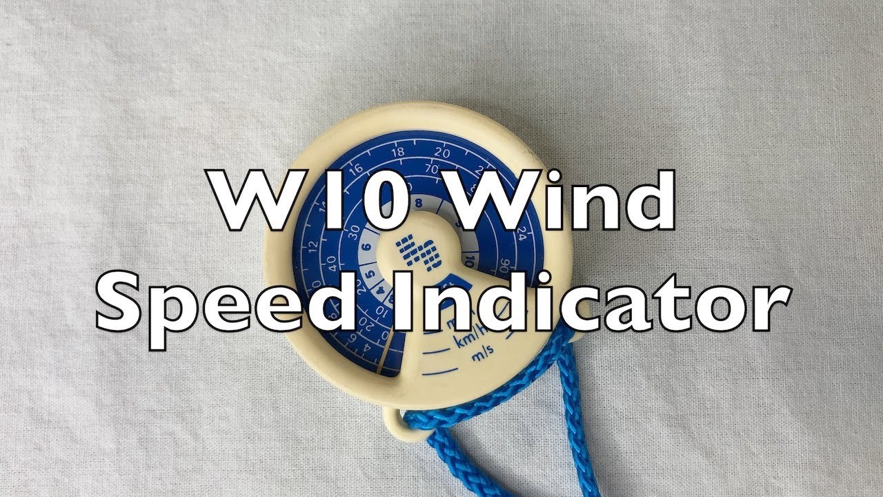 W10 Wind Speed Indicator Review / HowTo