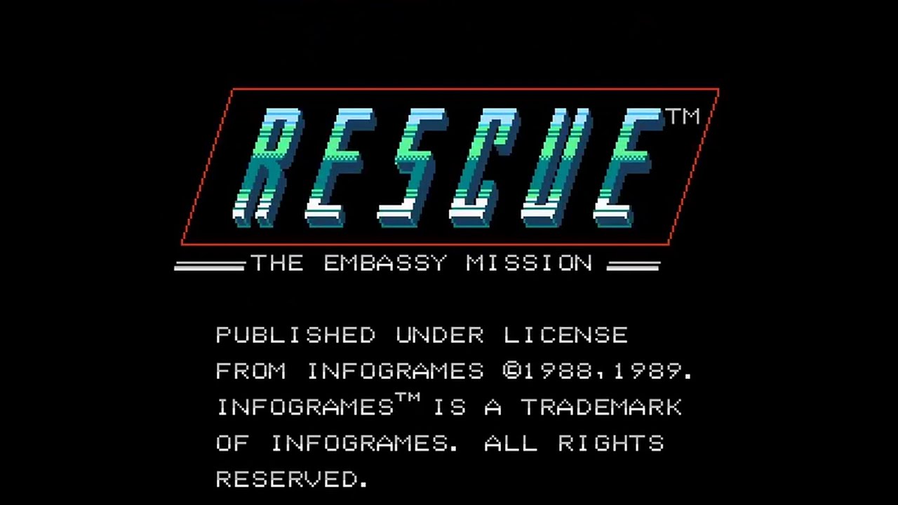 NES Longplay [171] Rescue: The Embassy Mission (US)