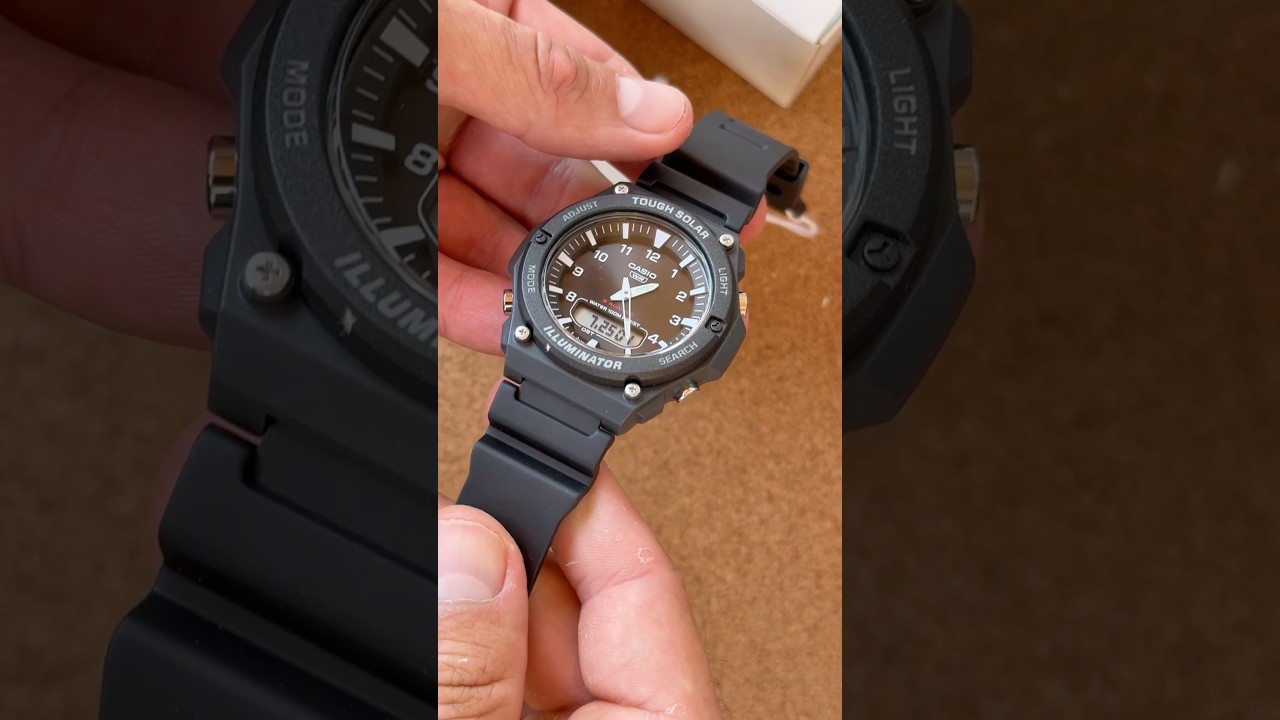 Unboxing The Best Value Watch in the world&hellip; casio aq-s820w #unboxing #gshocks #casio #solar #tough