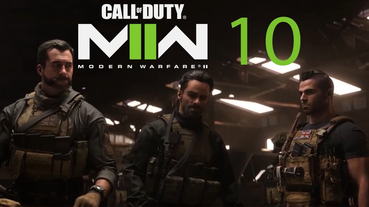 Let's Play Call of Duty MWII Part 10 Ghost Team