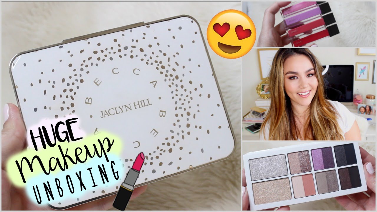 HUGE Makeup Unboxing 2016 | Estee Edit, BECCA, Laura Geller