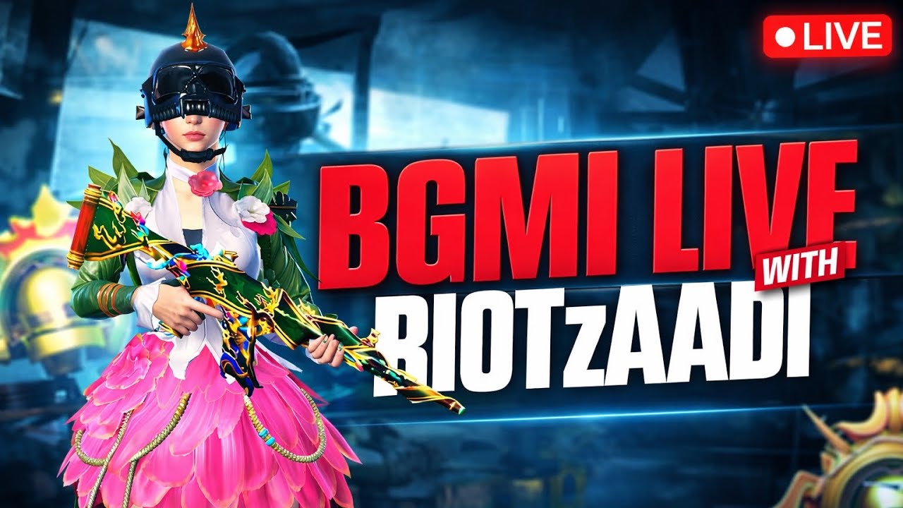 🔴RIOTzAADI IS LIVE | Can we get chicken dinner in 3 matches🍗 | Daily Grind BGMI❤️ | IPhone 15 pro😇
