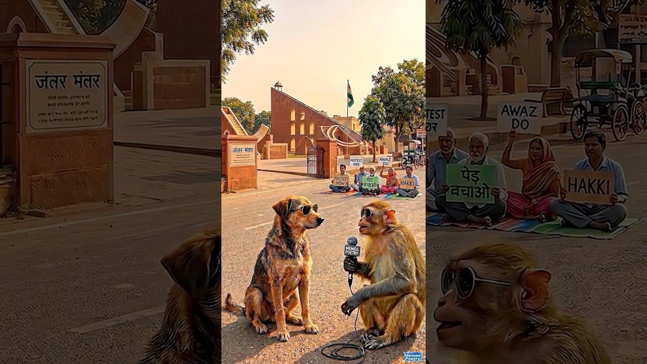 Cockroach Janta Party Protest Jantar Mantar #cjp #sonamwangchuk #memes  #viralnews #reels #animals