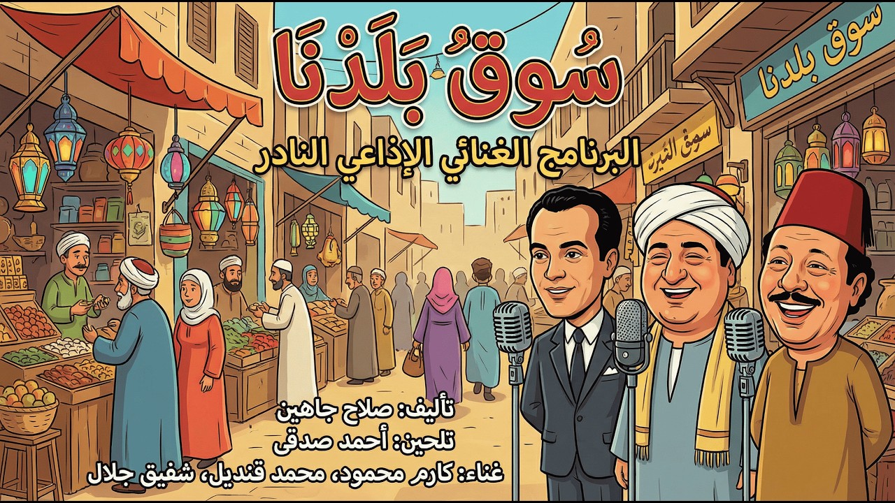 البرنامج الغنائي الإذاعي النادر : سوق بلدنا