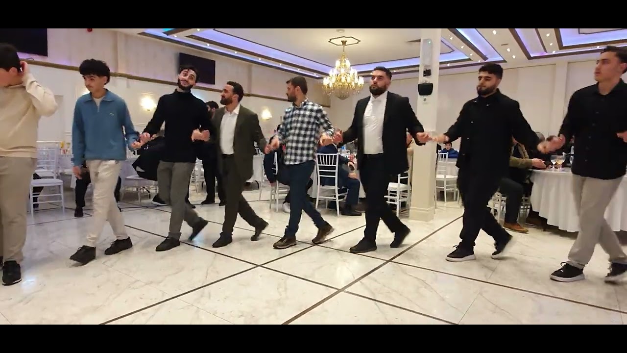 Avrupada İslami Düğün/ Bilal Güler/ Eski usul halay