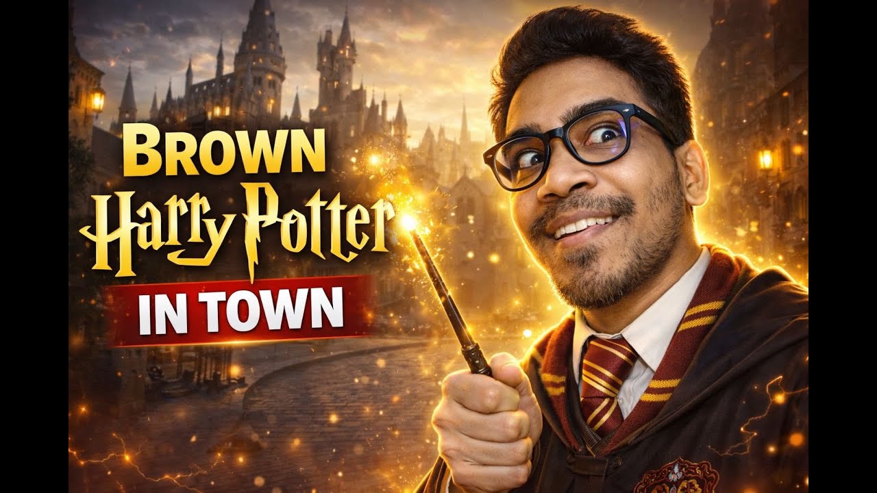 Brown Harry Potter in Town Episode 2 | My Hogwarts Journey